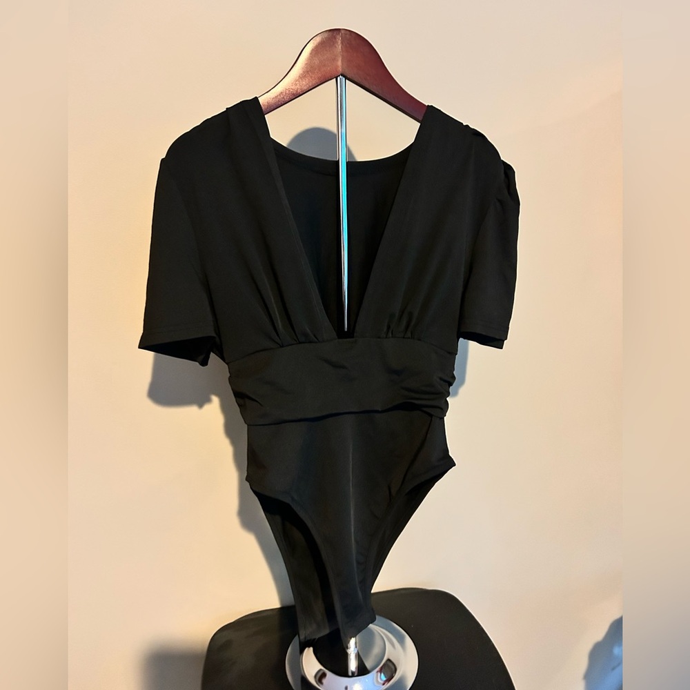Plunging Bodysuit